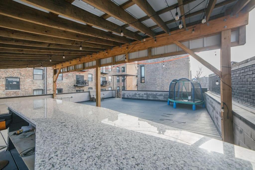 Chicago Mid-Century Gem Steps From United Center Villa Exterior foto