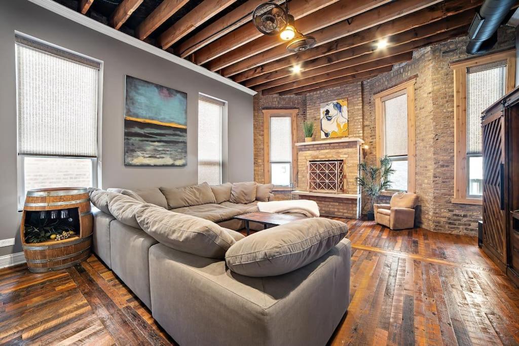 Chicago Mid-Century Gem Steps From United Center Villa Exterior foto