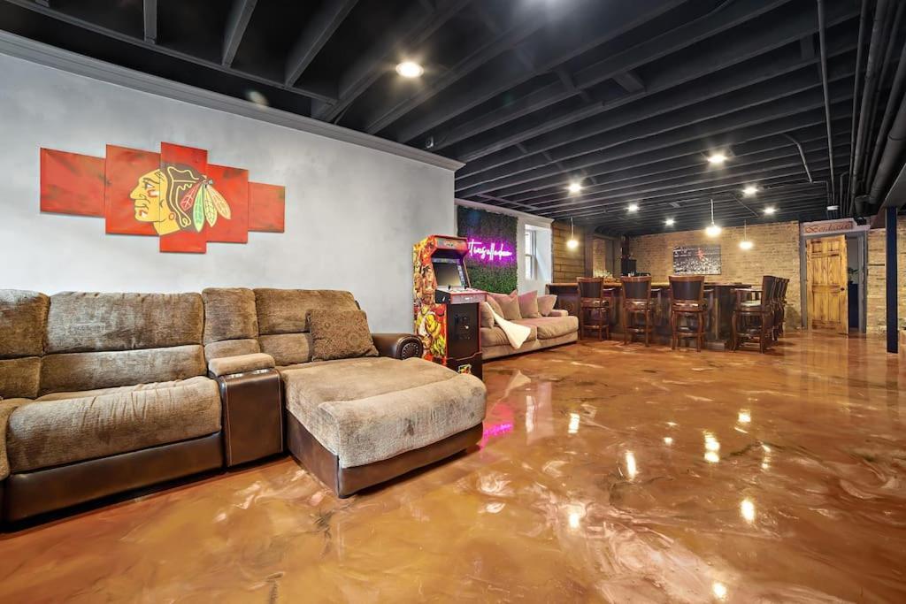 Chicago Mid-Century Gem Steps From United Center Villa Exterior foto