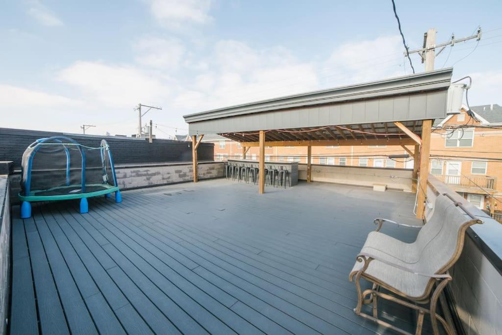 Chicago Mid-Century Gem Steps From United Center Villa Exterior foto
